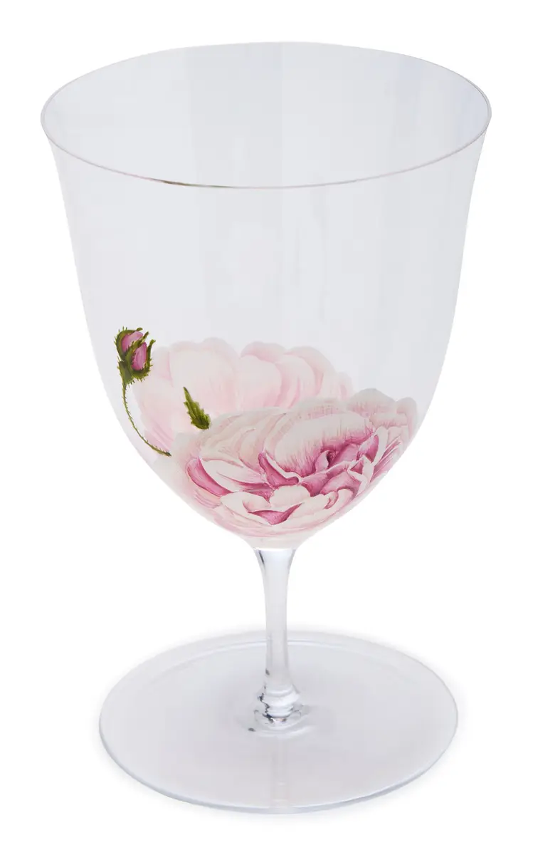 Giambattista Valli Home Painted Water Glass - Multi | Thumbnail 5 Giambattista Valli Home Painted Water Glass - Multi | Thumbnail 5