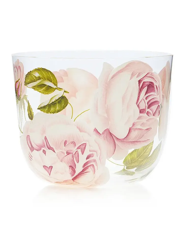 Giambattista Valli Home Painted Glass Water Tumbler