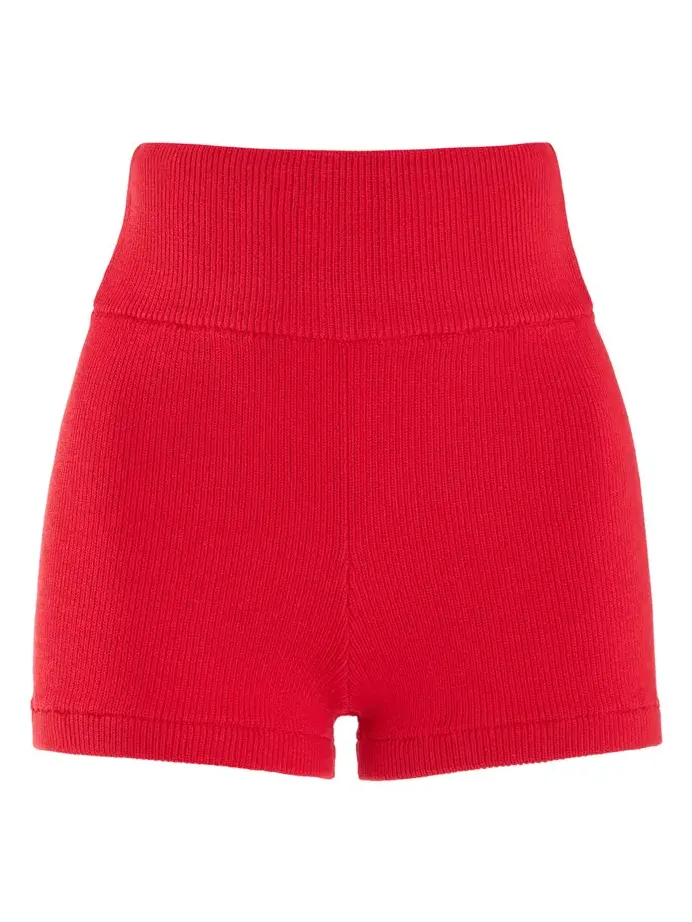 Exclusive Sol Ribbed-Knit Shorts Exclusive Sol Ribbed-Knit Shorts