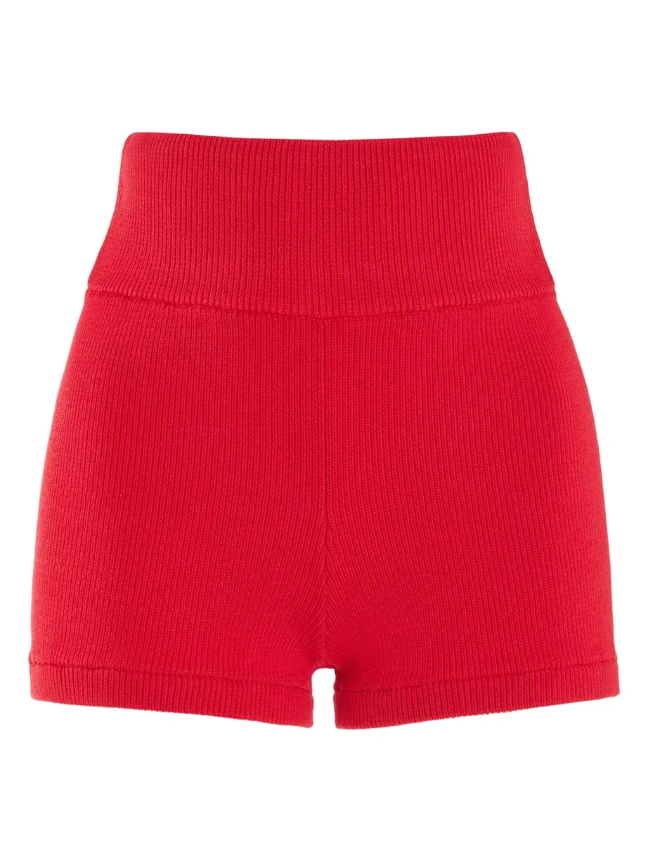 ELCE Exclusive Sol Ribbed-Knit Shorts