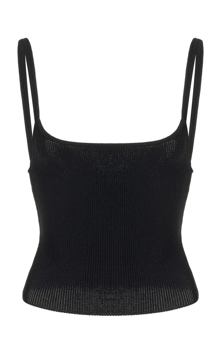 Exclusive Sol Ribbed-Knit Tank Top Exclusive Sol Ribbed-Knit Tank Top