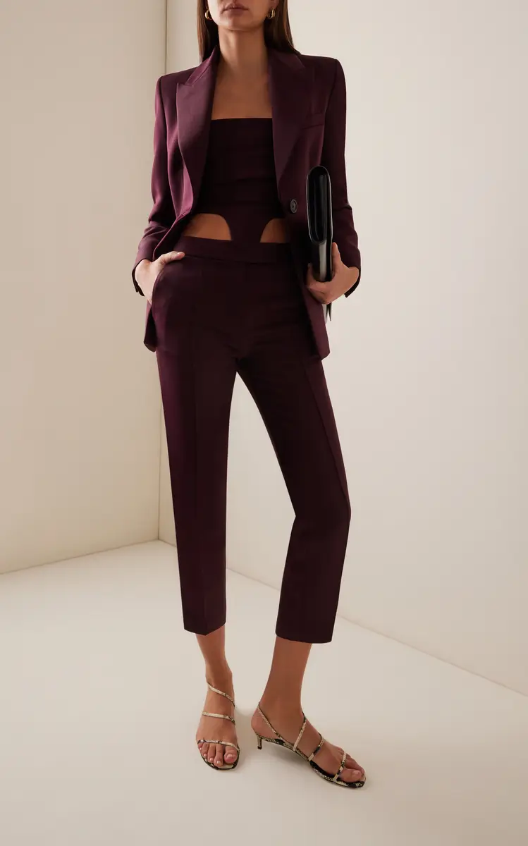 Alex Perry Wool Corset Top | Thumbnail 3 Alex Perry Wool Corset Top | Thumbnail 3