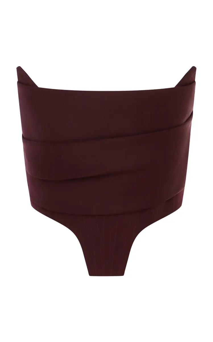 Alex Perry Wool Corset Top | Thumbnail 6 Alex Perry Wool Corset Top | Thumbnail 6