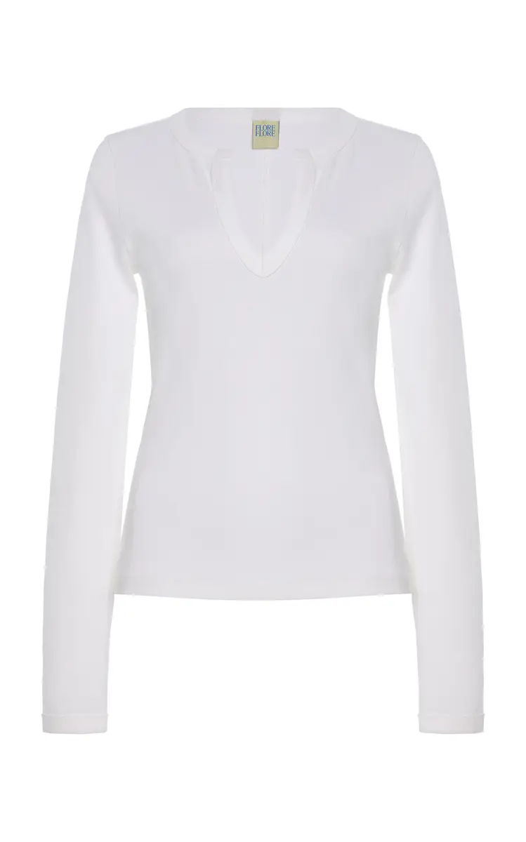 Flore Flore Iman Cotton T-Shirt | Image 1 Flore Flore Iman Cotton T-Shirt | Image 1