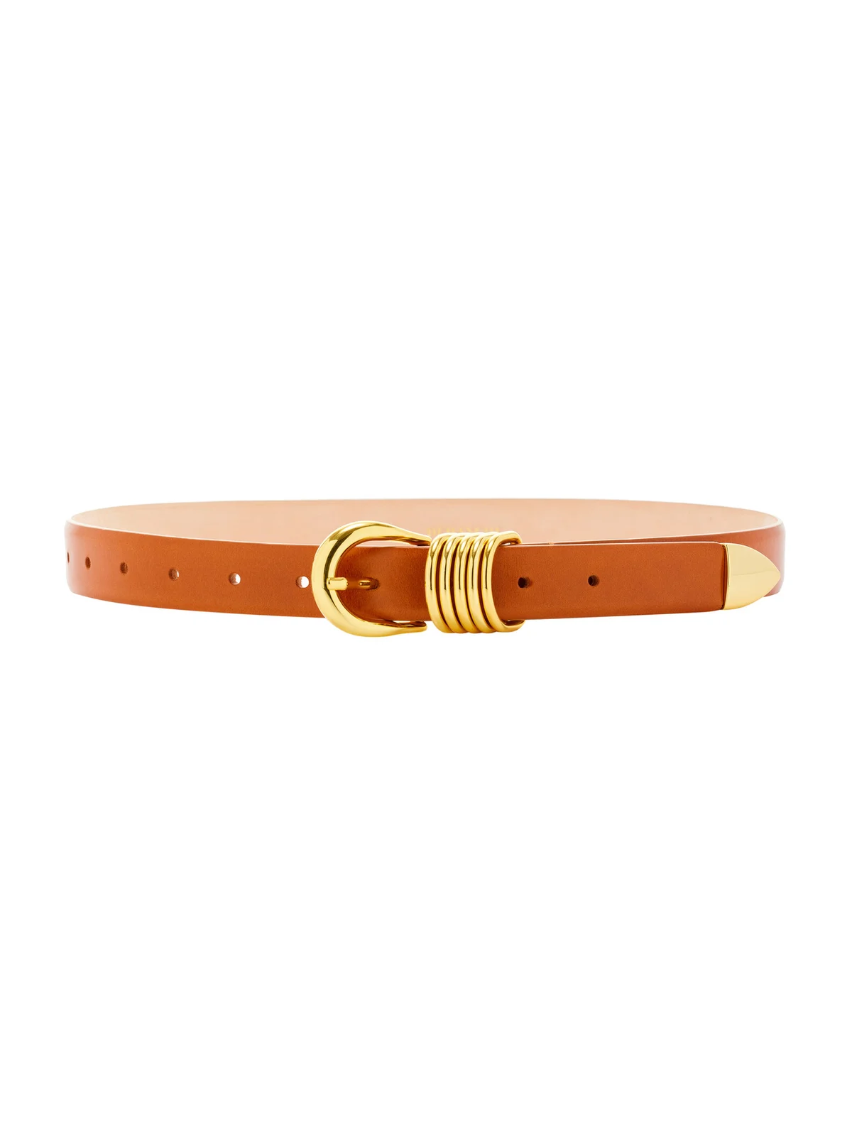 Hollyhock Leather Belt