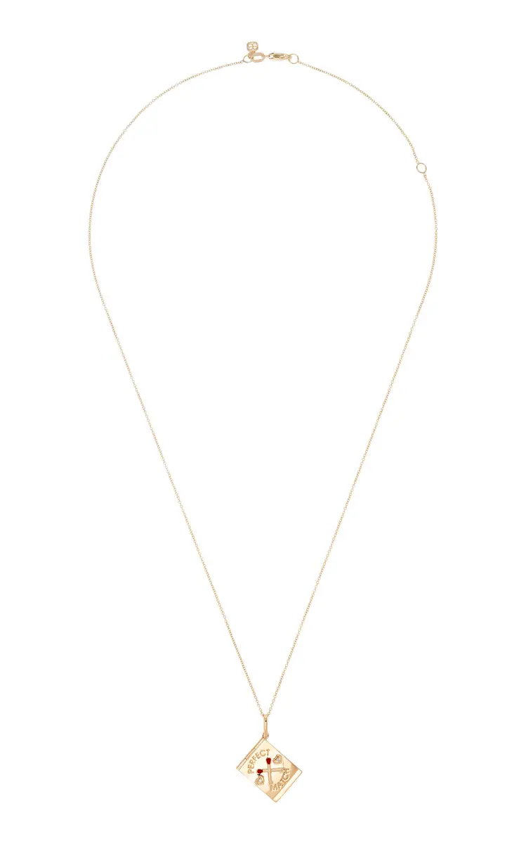 Sydney Evan The Perfect Match 14K Yellow Gold Diamond Necklace