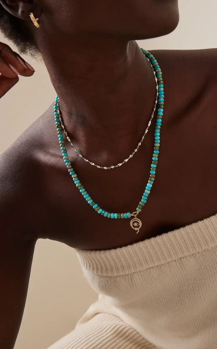 Sydney Evan 14K Gold Charm Necklace | Thumbnail 2 Sydney Evan 14K Gold Charm Necklace | Thumbnail 2