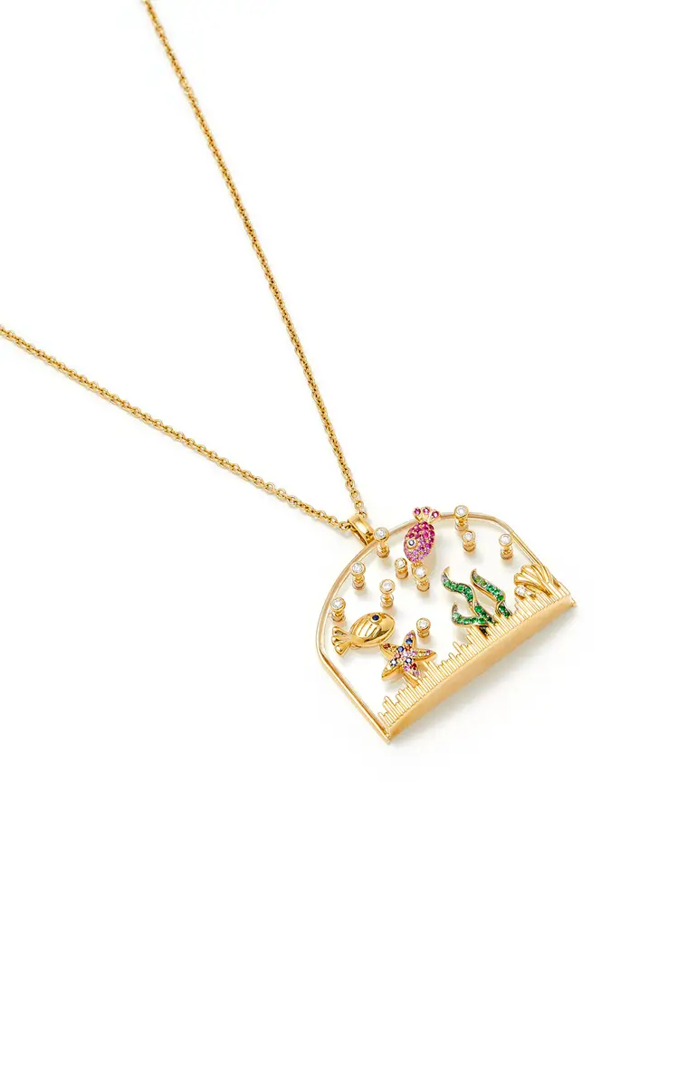Yvonne Léon Aquarium Pendant | Thumbnail 2
