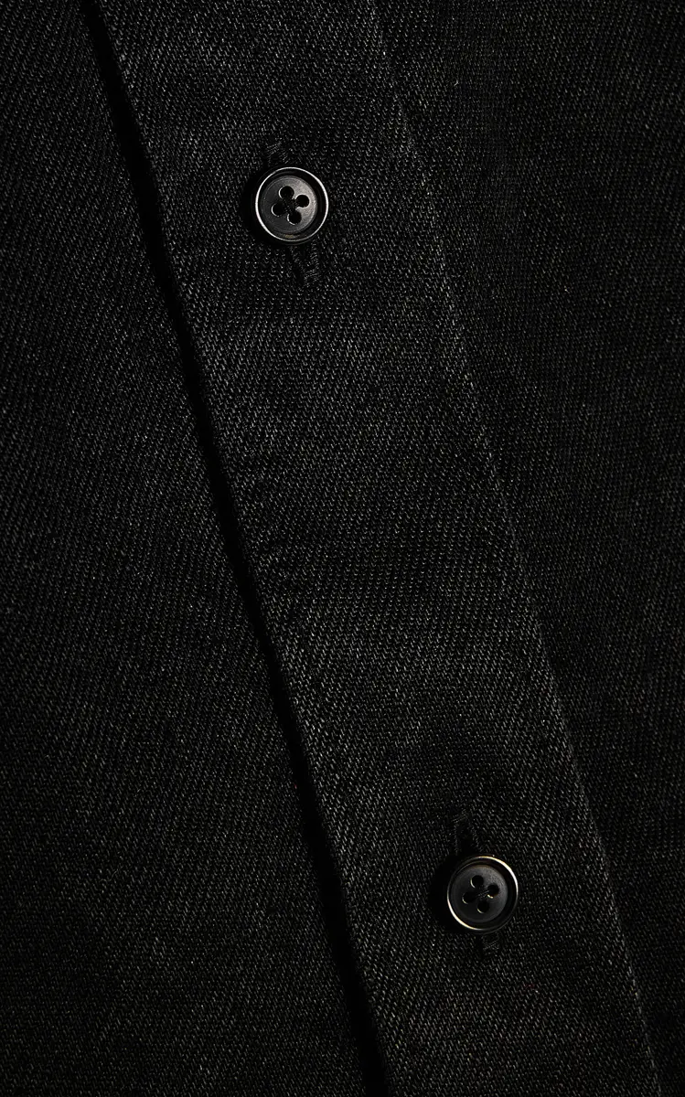 The Row Nesson Linen-Denim Shirt | Thumbnail 9 The Row Nesson Linen-Denim Shirt | Thumbnail 9