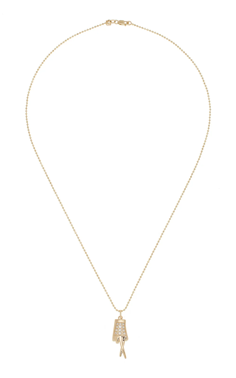 Mano Dingers 18K Yellow Gold Diamond Necklace Mano Dingers 18K Yellow Gold Diamond Necklace
