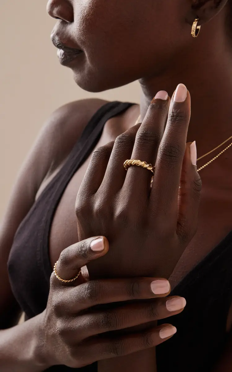 Sydney Evan 14K Gold Ring | Thumbnail 2 Sydney Evan 14K Gold Ring | Thumbnail 2