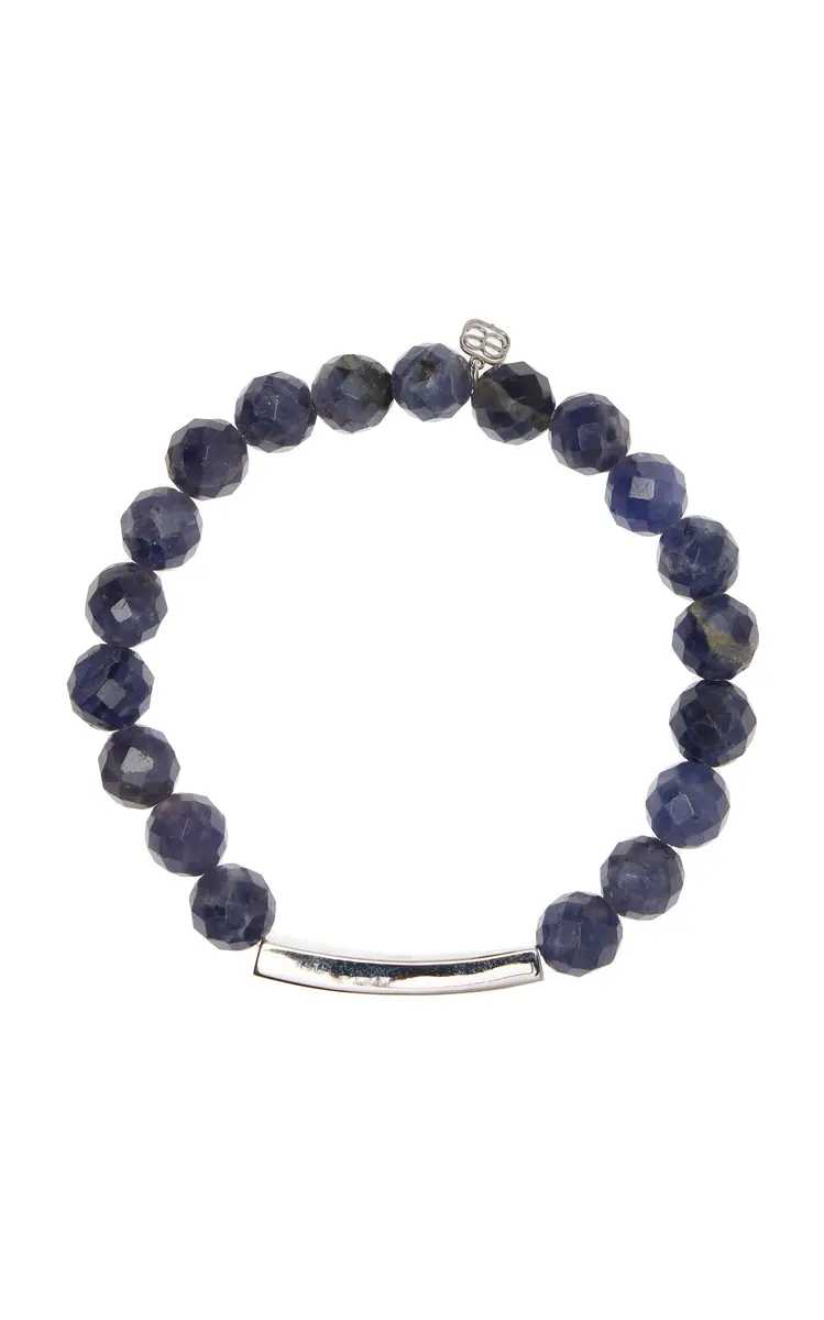 Sydney Evan 14K Gold Diamond And Lolite Bracelet | Thumbnail 3 Sydney Evan 14K Gold Diamond And Lolite Bracelet | Thumbnail 3
