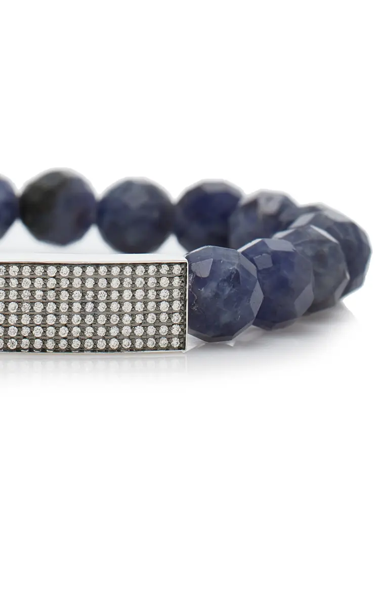 Sydney Evan 14K Gold Diamond And Lolite Bracelet | Thumbnail 5 Sydney Evan 14K Gold Diamond And Lolite Bracelet | Thumbnail 5