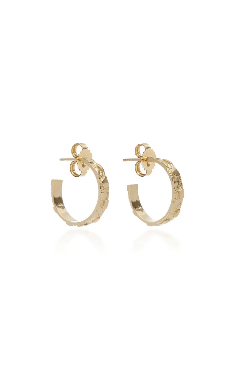 Sydney Evan 14K Gold Earrings | Thumbnail 4 Sydney Evan 14K Gold Earrings | Thumbnail 4