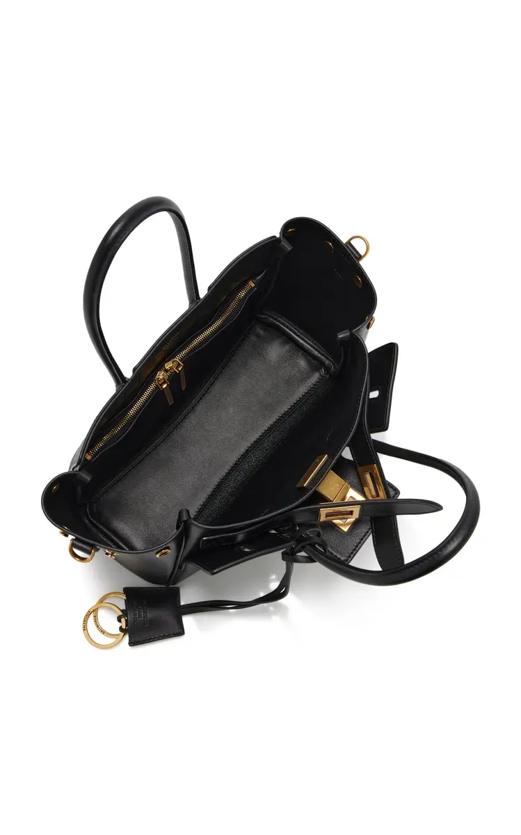 Balenciaga Bel Air Mini Leather Carry-All Bag | Thumbnail 6 Balenciaga Bel Air Mini Leather Carry-All Bag | Thumbnail 6