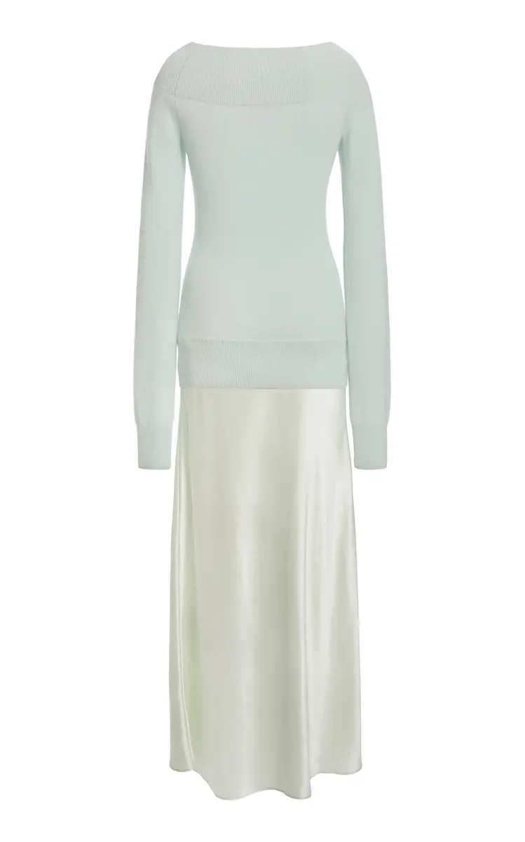 Christopher Esber Hybrid Cashmere-Silk Maxi Dress | Thumbnail 20 Christopher Esber Hybrid Cashmere-Silk Maxi Dress | Thumbnail 20