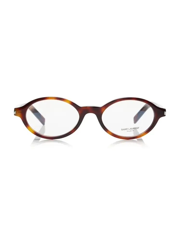 Jeanne Oval-Frame Acetate Glasses