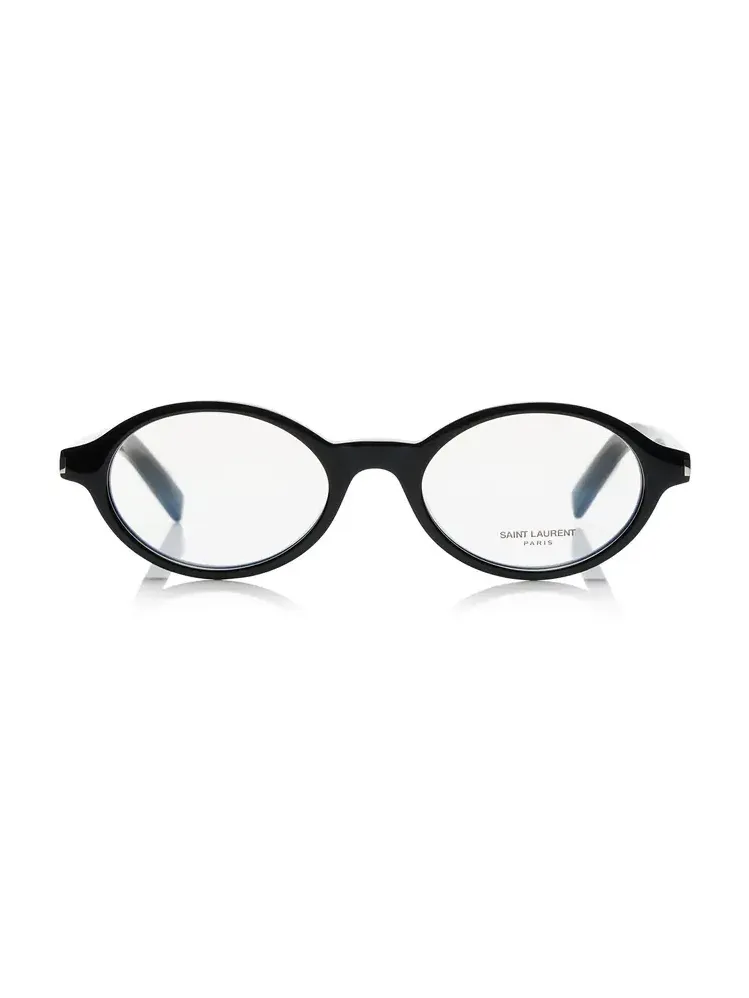 Jeanne Oval-Frame Acetate Glasses