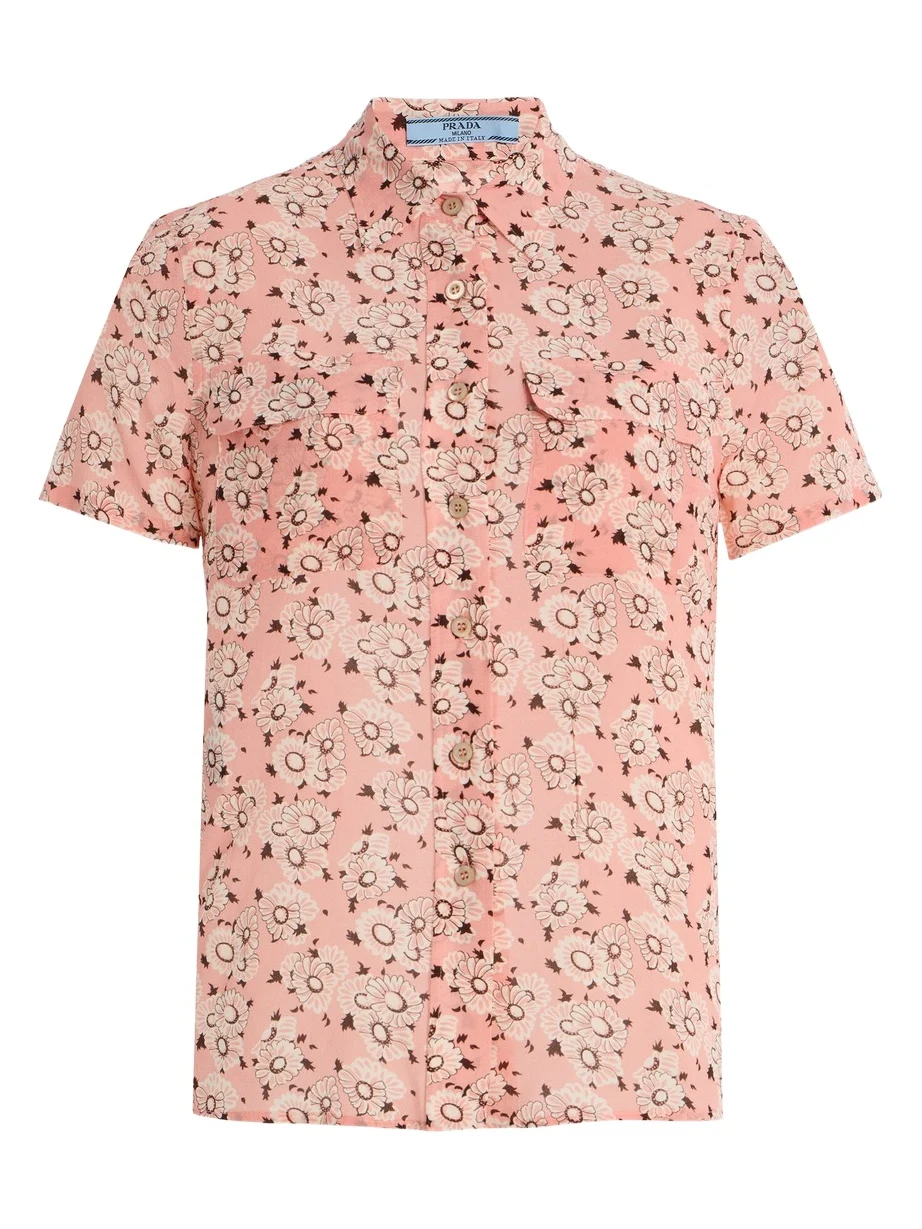 Floral Georgette Shirt Floral Georgette Shirt
