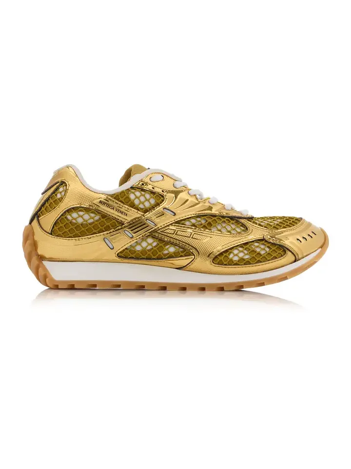 Bottega Veneta Orbit Technical Fishnet Sneakers