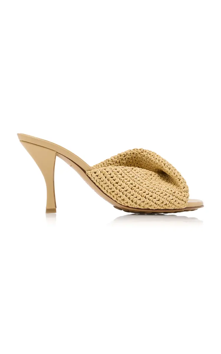 Bottega Veneta Blink Crocheted Raffia Mules | Thumbnail 8 Bottega Veneta Blink Crocheted Raffia Mules | Thumbnail 8
