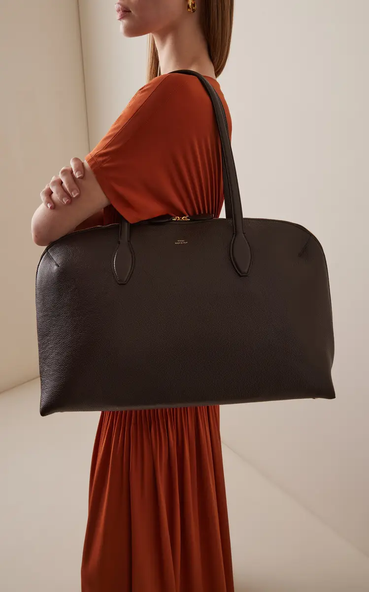 Toteme Leather Tote Bag | Thumbnail 3 Toteme Leather Tote Bag | Thumbnail 3