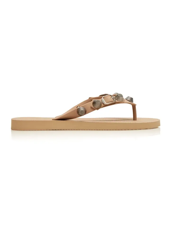 Balenciaga City Rubber Thong Sandals | Thumbnail 1 Balenciaga City Rubber Thong Sandals | Thumbnail 1