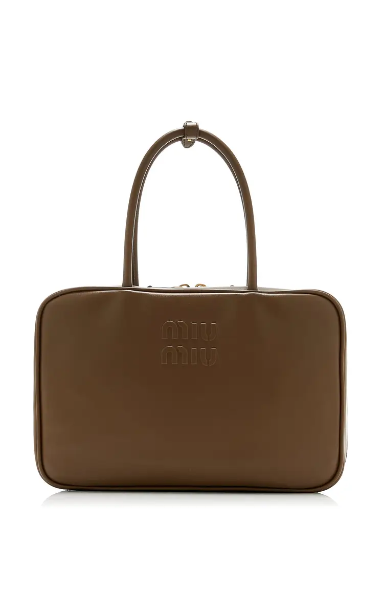 Miu Miu Beau Leather Bag | Thumbnail 6