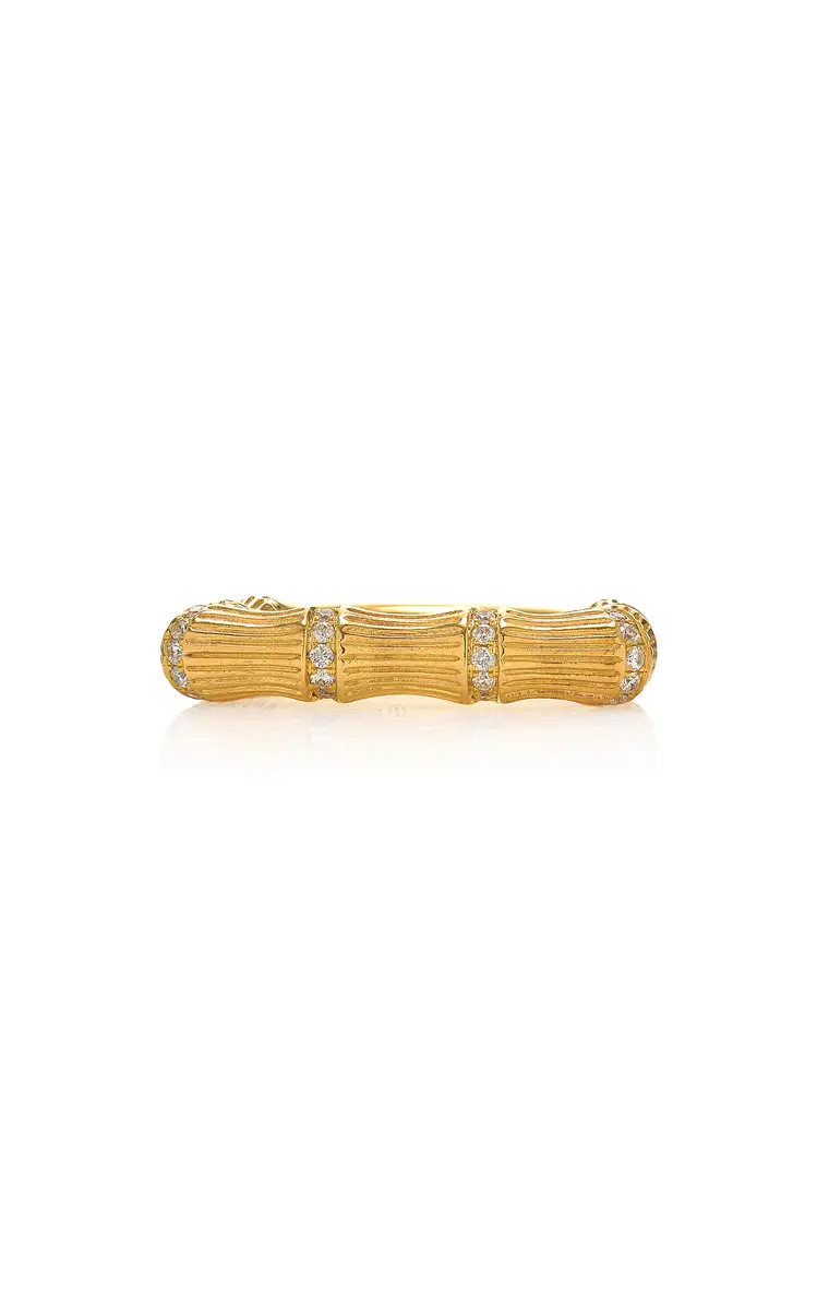 Yvonne Léon 9K Yellow Gold Diamond Ring | Thumbnail 6 Yvonne Léon 9K Yellow Gold Diamond Ring | Thumbnail 6