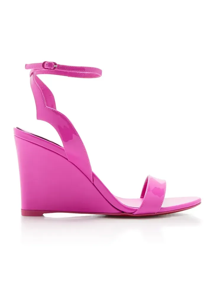 Zeppa Chick 85mm Patent Leather Wedges