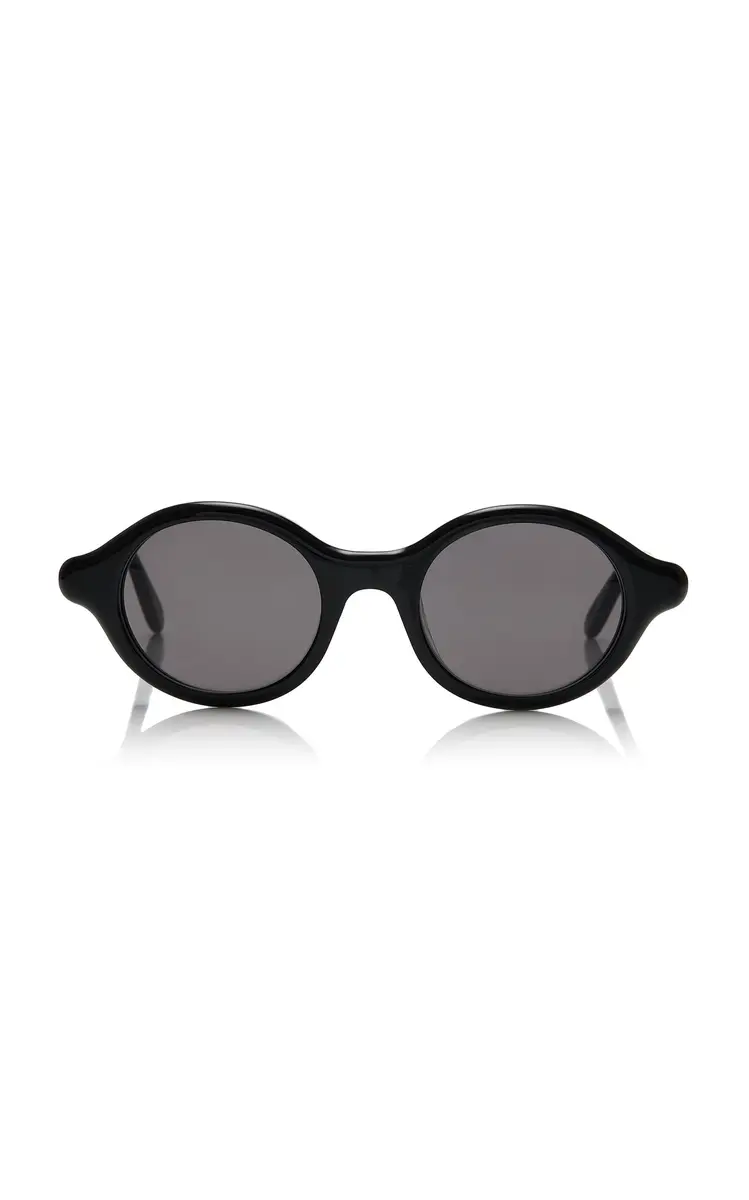 Loewe Epsilon Slim Round-Frame Acetate Sunglasses | Thumbnail 4 Loewe Epsilon Slim Round-Frame Acetate Sunglasses | Thumbnail 4