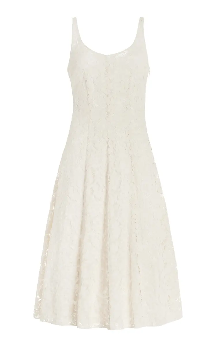 Prada Lace Midi Dress | Image 1 Prada Lace Midi Dress | Image 1
