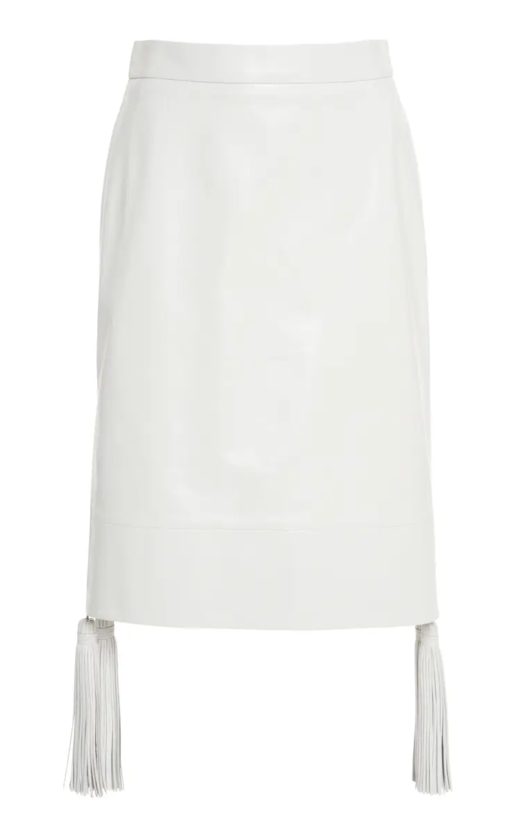 Bottega Veneta Leather Midi Skirt | Thumbnail 6 Bottega Veneta Leather Midi Skirt | Thumbnail 6