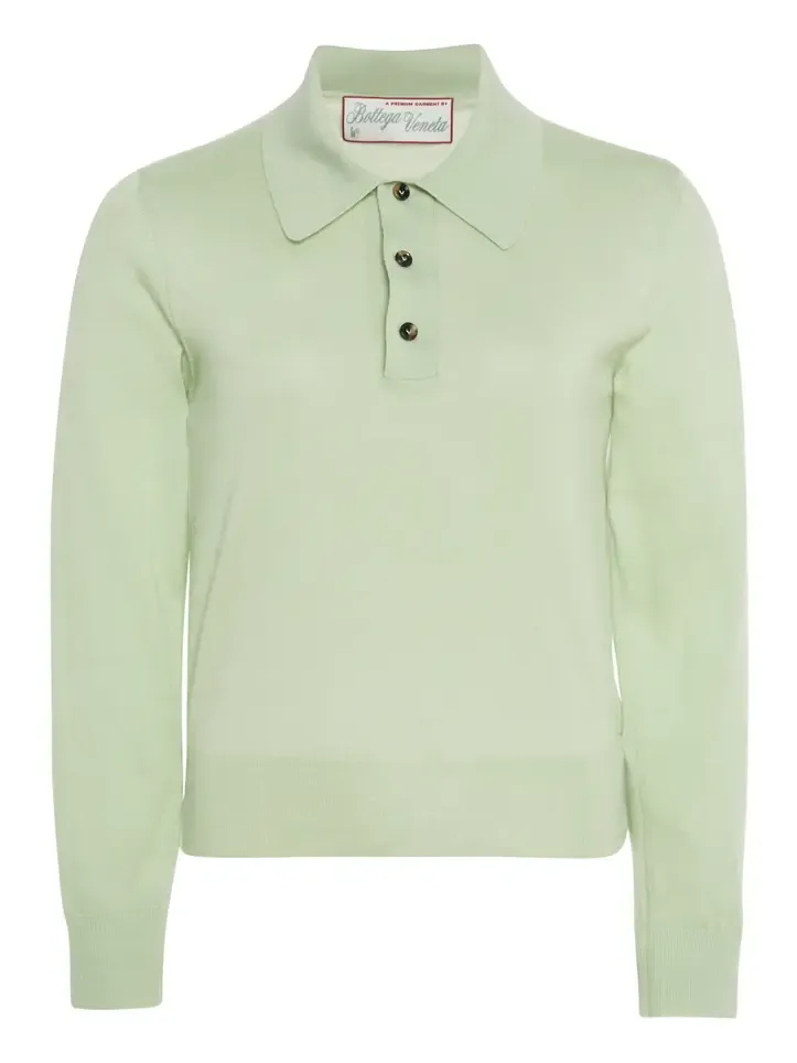 Cashmere Polo Top Cashmere Polo Top