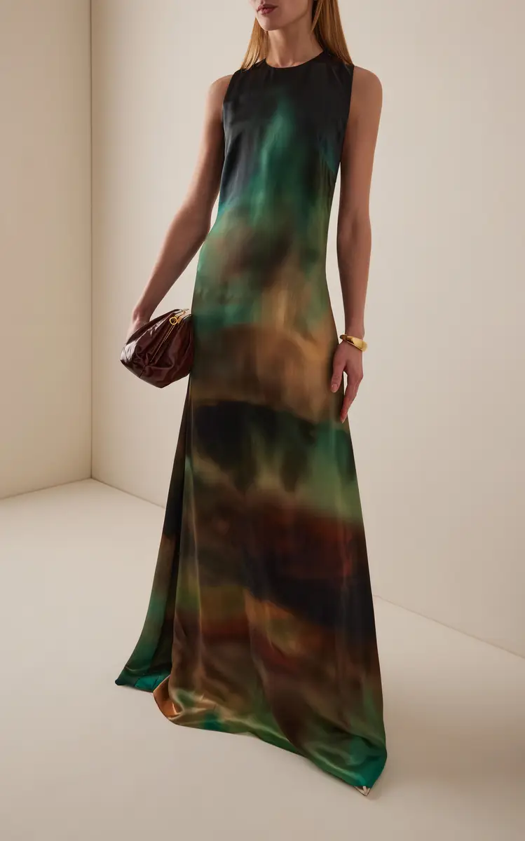 Roksanda Sylas Printed Silk Blend Dress | Thumbnail 2
