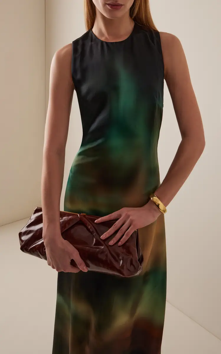 Roksanda Sylas Printed Silk Blend Dress | Thumbnail 3