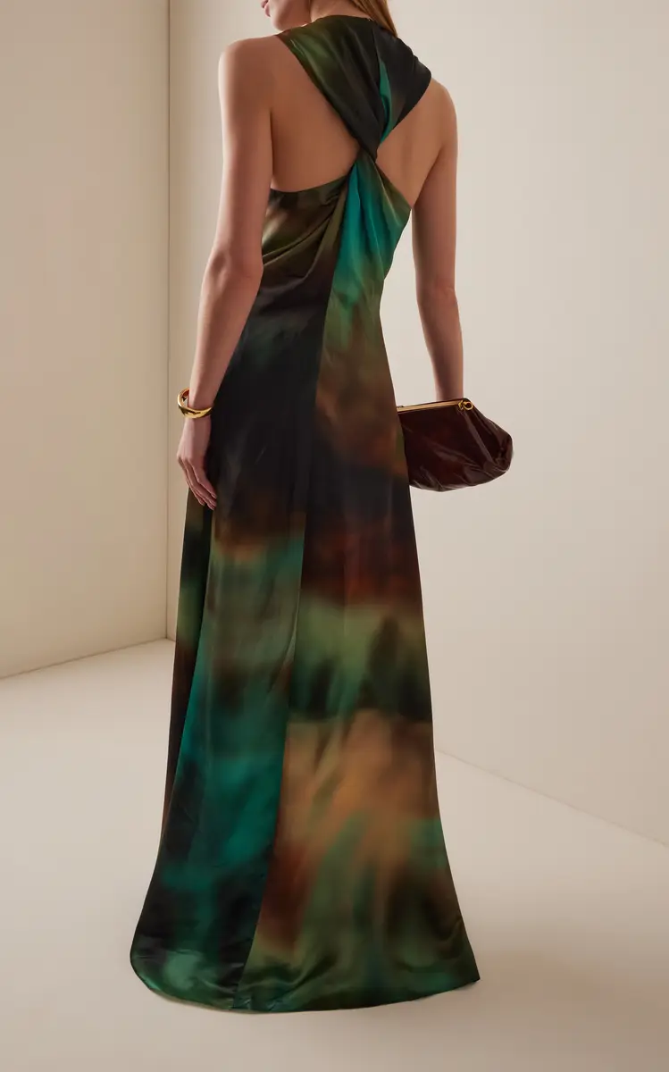 Roksanda Sylas Printed Silk Blend Dress | Thumbnail 4