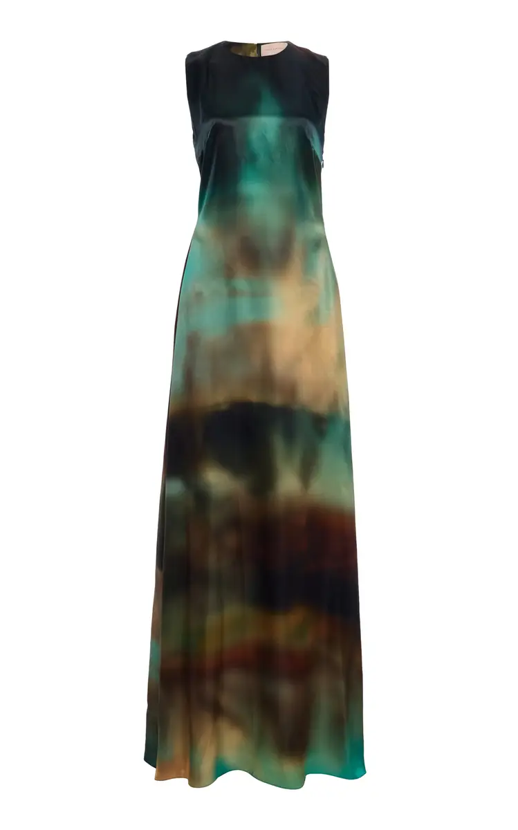 Roksanda Sylas Printed Silk Blend Dress | Thumbnail 6