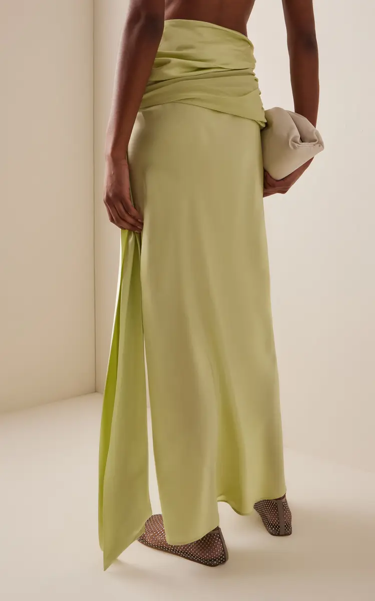 Christopher Esber Knotted Silk Maxi Skirt | Thumbnail 4 Christopher Esber Knotted Silk Maxi Skirt | Thumbnail 4
