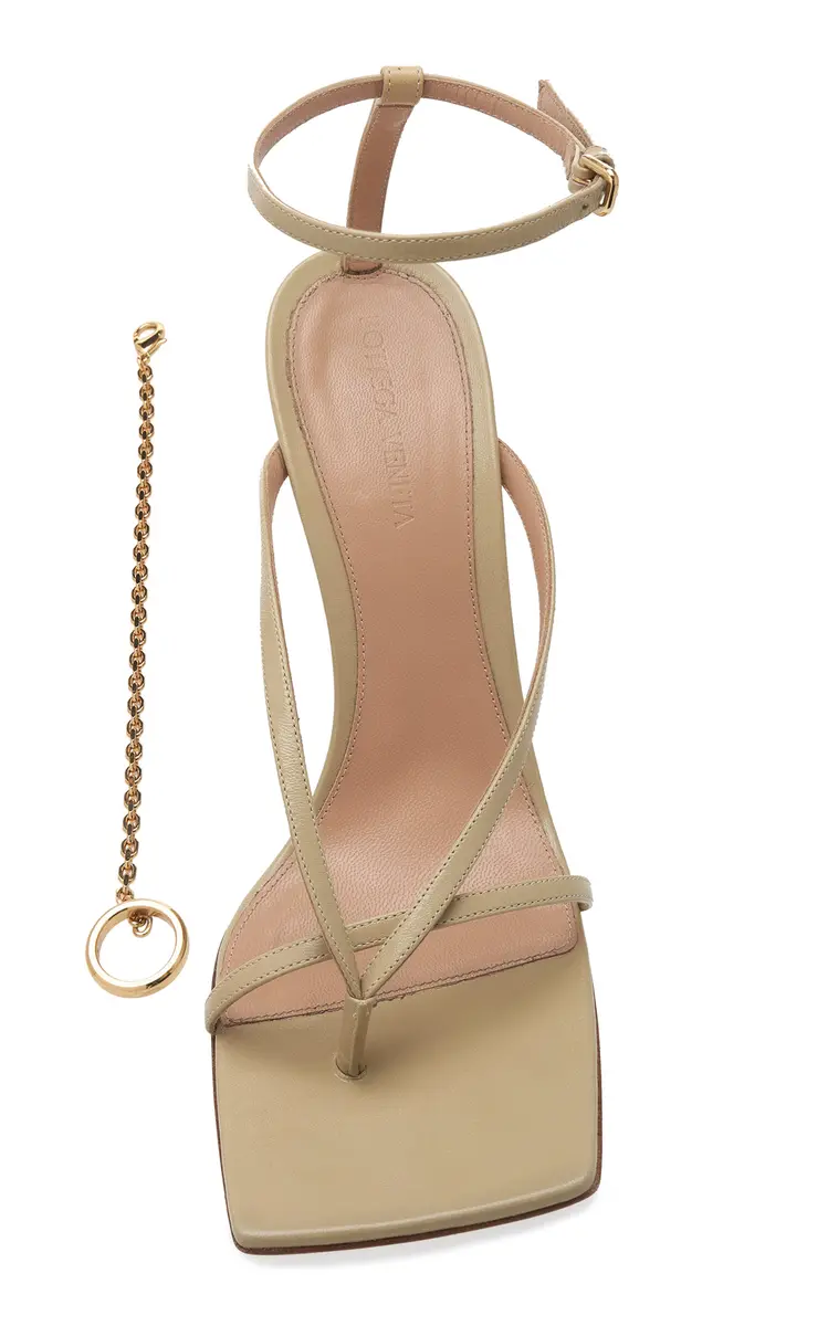 Bottega Veneta Chain-Trimmed Lounge Leather Sandals | Thumbnail 5 Bottega Veneta Chain-Trimmed Lounge Leather Sandals | Thumbnail 5