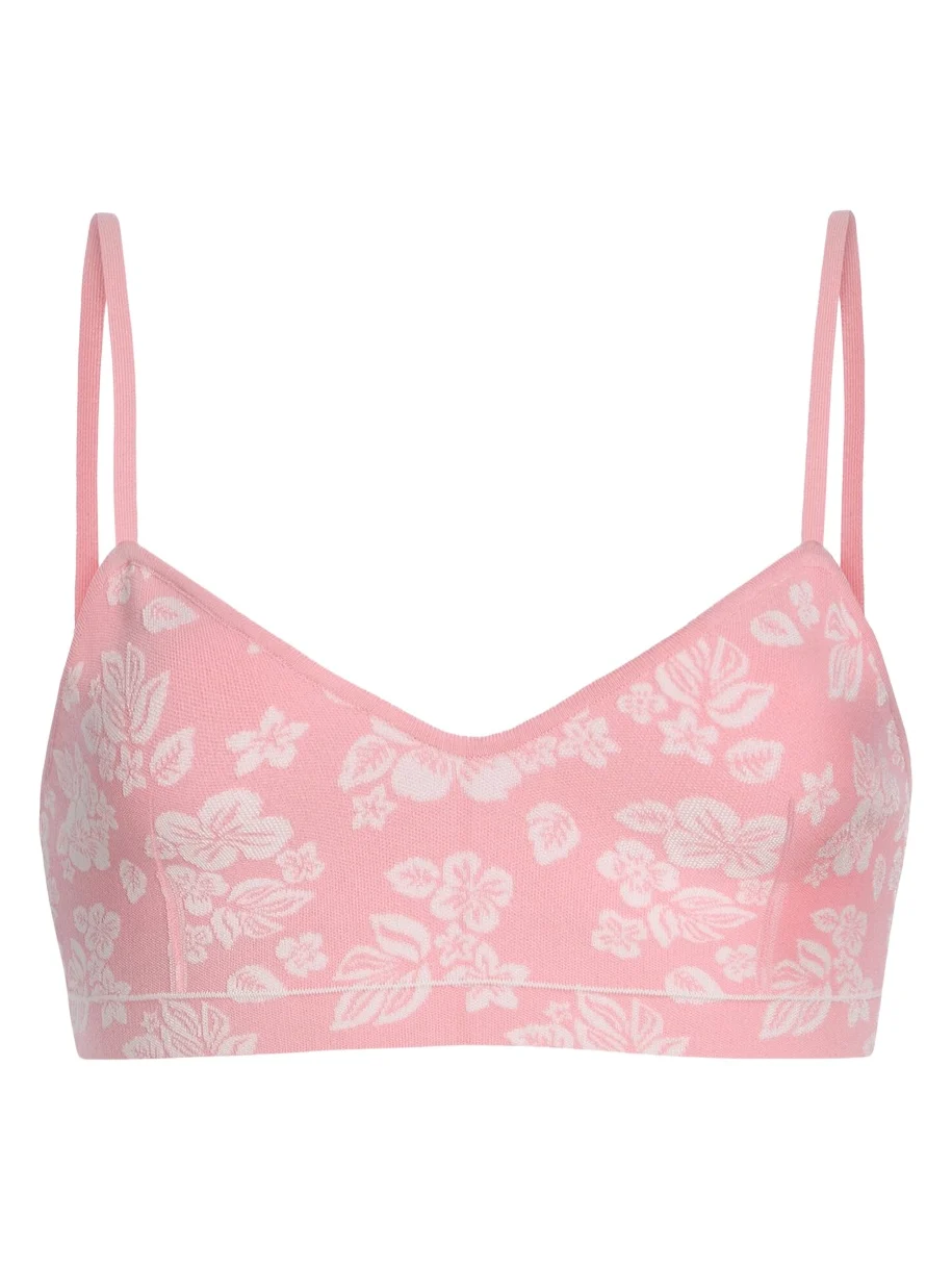 HIGH SPORT Exclusive Riviera Floral Bra Top