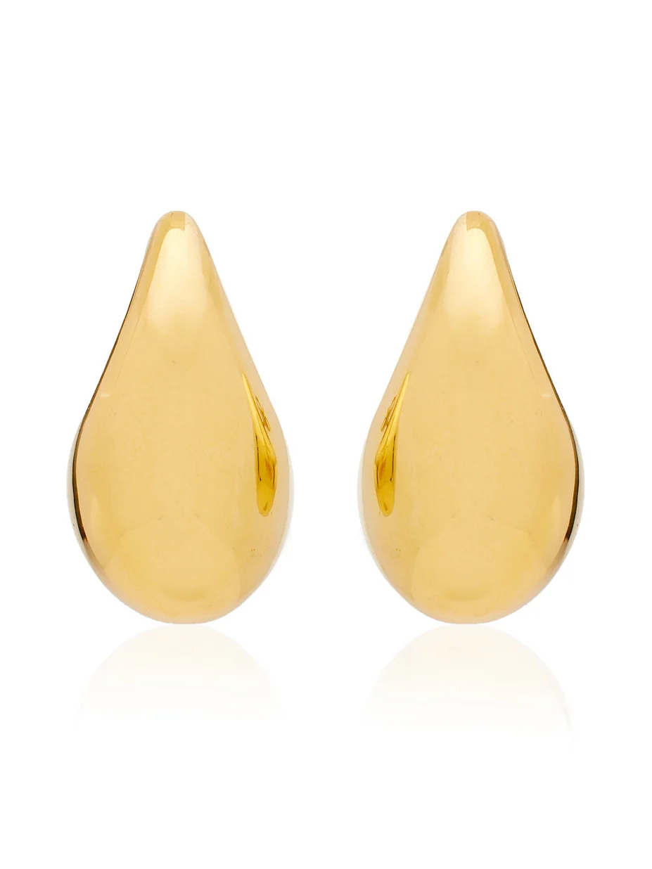 18K Gold-Plated Sterling Silver Earrings 18K Gold-Plated Sterling Silver Earrings