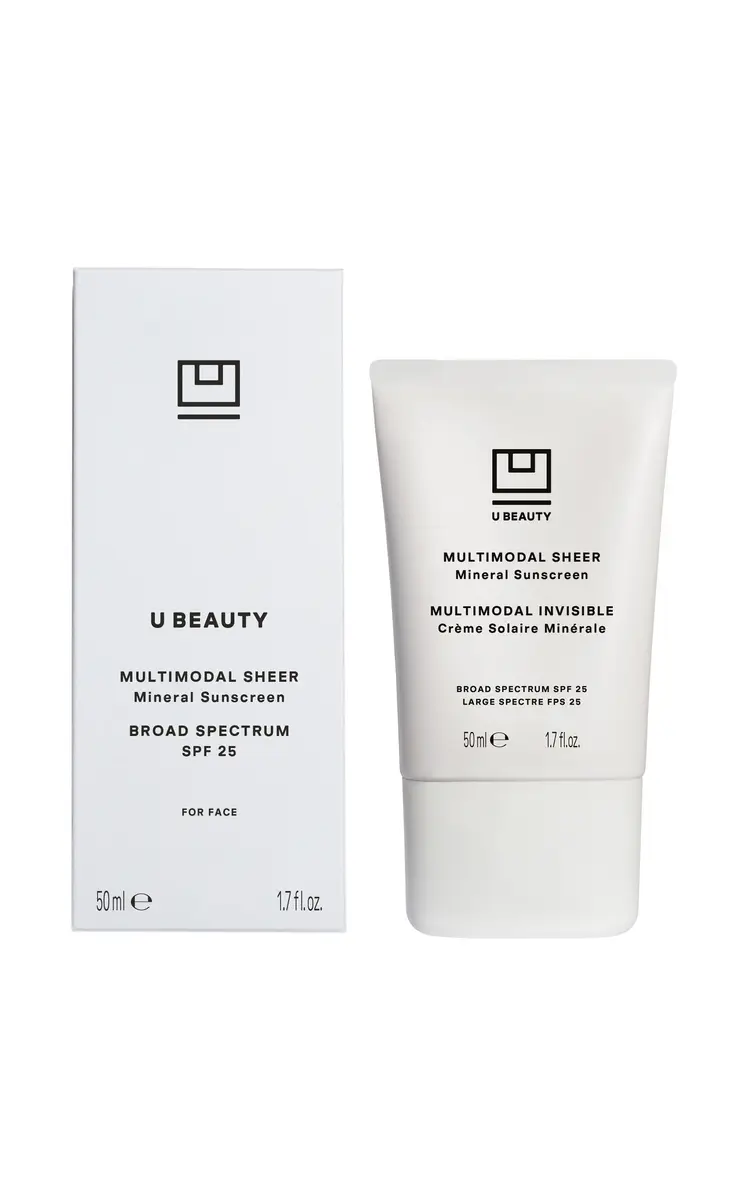 U BEAUTY Multimodal Sheer Mineral Sunscreen SPF 25 | Thumbnail 4 U BEAUTY Multimodal Sheer Mineral Sunscreen SPF 25 | Thumbnail 4