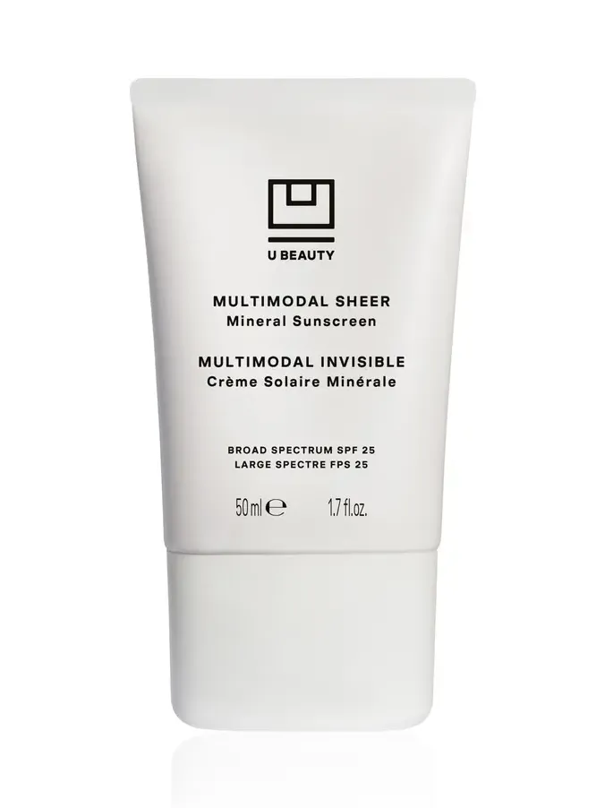 U BEAUTY Multimodal Sheer Mineral Sunscreen SPF 25