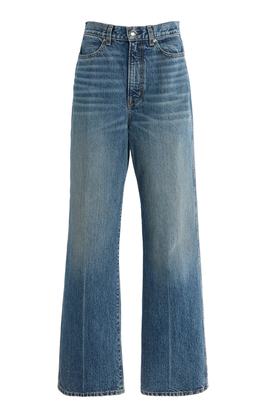 RÙADH Exclusive The Quinn Rigid High-Rise Straight-Leg Jeans