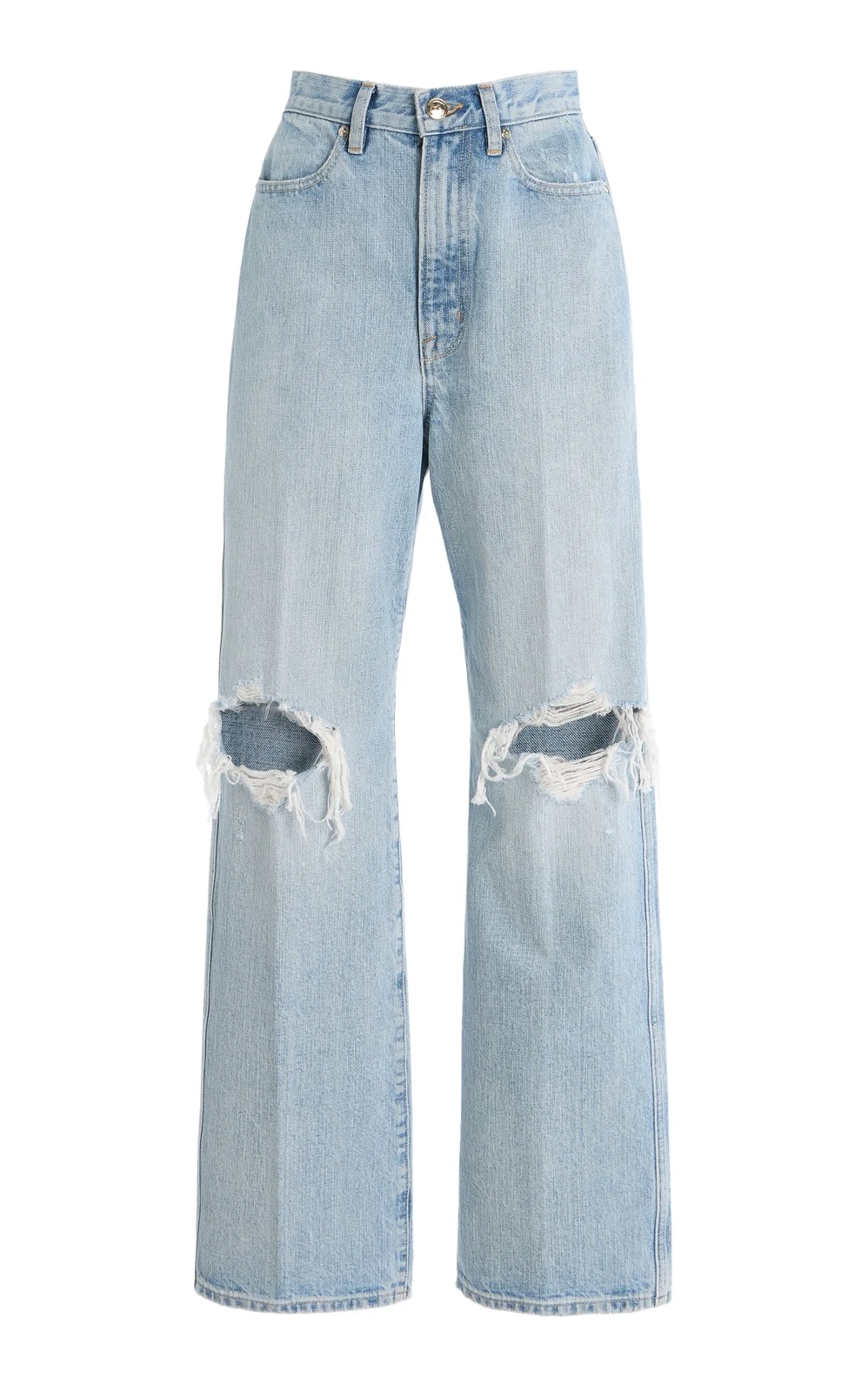 RÙADH Exclusive The Quinn Rigid High-Rise Straight-Leg Jeans