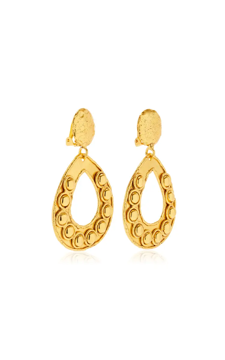 Sylvia Toledano Thalita 22K Gold-Plated Earrings | Thumbnail 3 Sylvia Toledano Thalita 22K Gold-Plated Earrings | Thumbnail 3