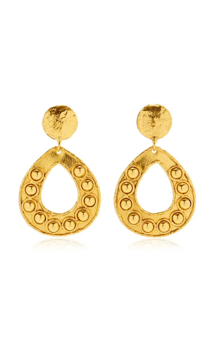 Sylvia Toledano Thalita 22K Gold-Plated Earrings