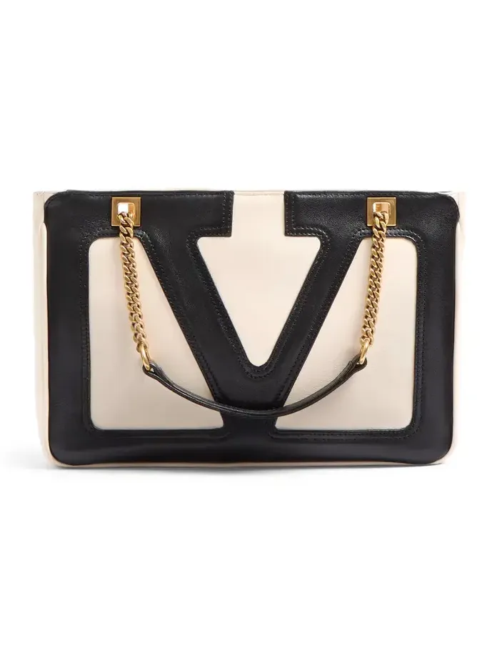 Viva Superstar Small Leather Tote Bag
