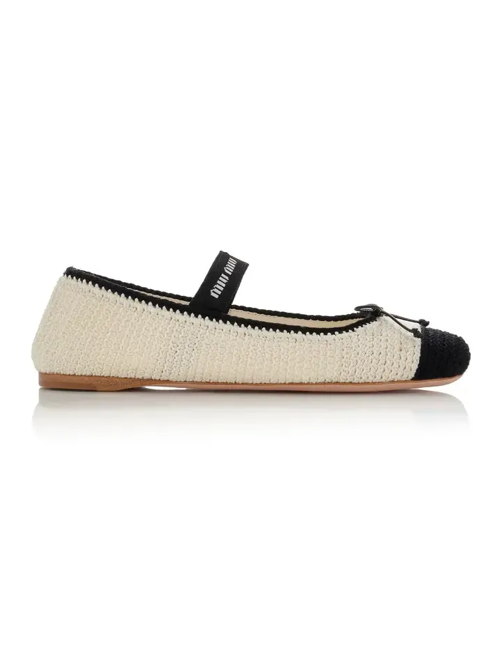 Crocheted Ballet Flats